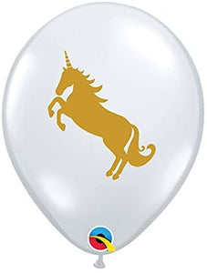Qualatex 11" Unicorn Latex Balloon 10 Pack