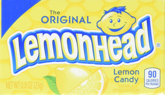 Lemonhead Candy 0.8 oz Box
