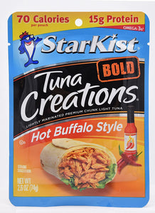 Starkist Tuna Creations Hot Buffalo Style Flavored 2.6 oz Pouch