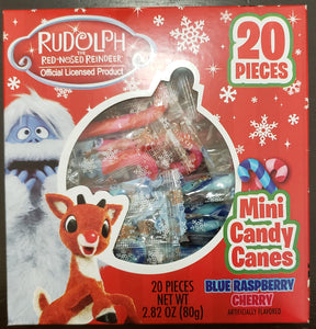 Rudolph the Red Nosed Reindeer Candy Canes 20 Pieces