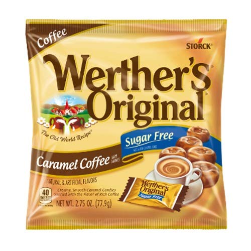 Werther's Originals Sugar Free Caramel Coffee Hard Candies