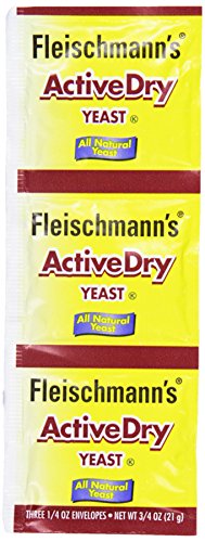 Fleischmann's, Active Dry Yeast, 0.75 oz (3 ct) Vertical Strips