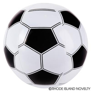 16" White Inflatable Soccer Ball