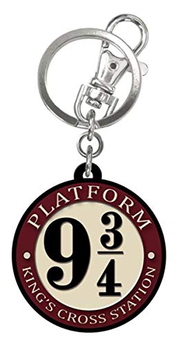 Harry Potter - Platform 9 3/4 - Rubber Keychain, Multi-Colored, One Size