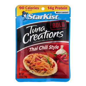 Starkist Tuna Creations Thai Chili Style Flavored 2.6 oz Pouch