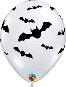 Qualatex 11" Bats Latex Balloons 10 Pack