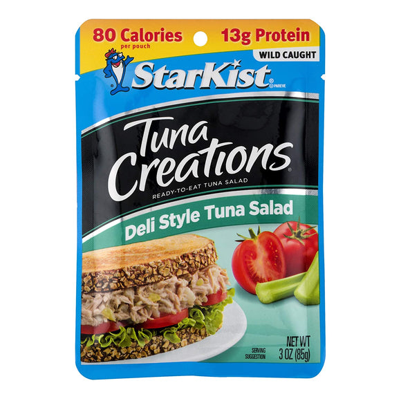 Starkist Tuna Creations Deli Style Tuna Salad Flavored 2.6 oz Pouch