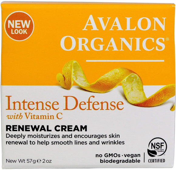 Avalon Organics Intense Defense Renewal Cream