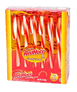 Red Hots Candy Canes 12 Count
