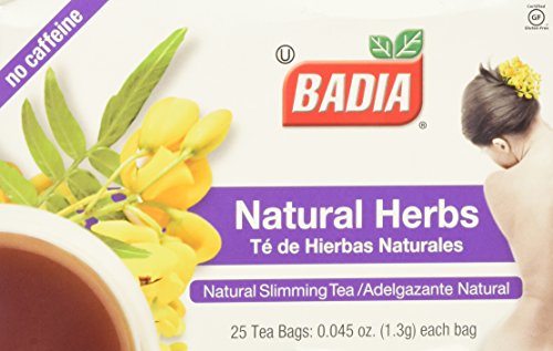 Badia - Natural Herbs Tea Caffeine-Free - 25 Tea Bags