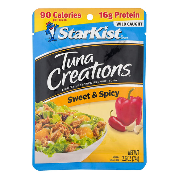 Starkist Tuna Creations Sweet & Spicy Flavored 2.6 oz Pouch