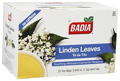 Badia Tea Linden Leaves 25 Bags