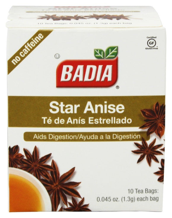 Badia Tea Star Anise 10 Bags