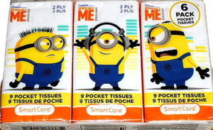 Minions 2-Ply Pocket Tissues